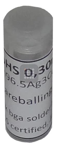 BILE BGA ROHS | FARA PLUMB | SN96 AG3 CU05 SGS CERTIFIED 0.30MM 25K | UZ PROFESIONAL