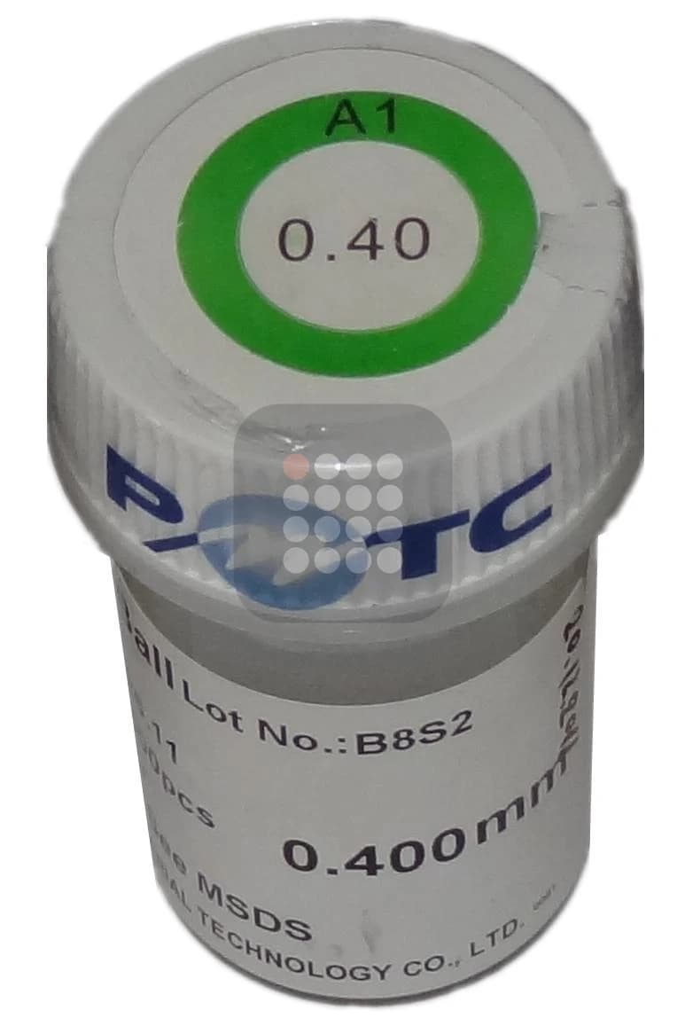 BILE BGA LEADED | CU PLUMB | SN63PB37 SGS CERTIFIED 0.40MM 250K | UZ PROFESIONAL