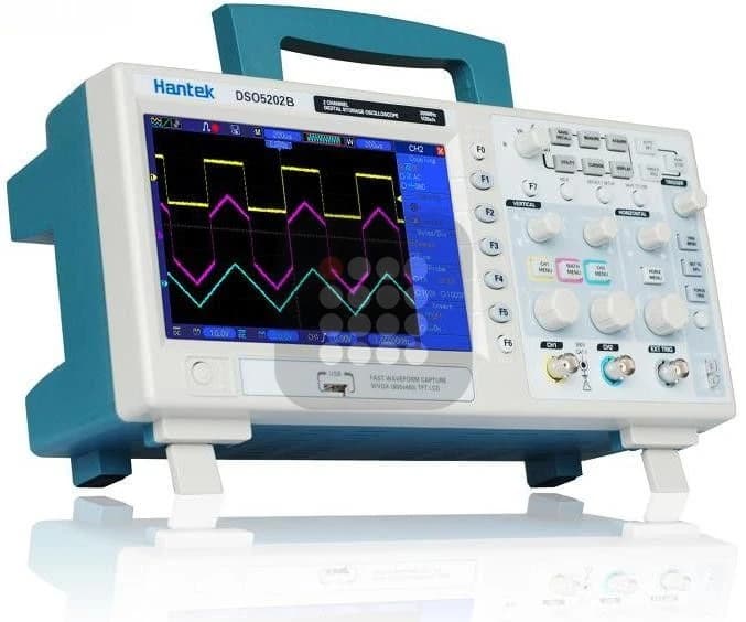 OSCILOSCOP DIGITAL DSO5102B HANTEK | USB 100M 1GSS | 7 WIDE SCREEN