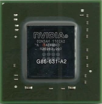 BGA CHIP NVIDIA G86 631 A2 BRAND NEW | GARANTIE