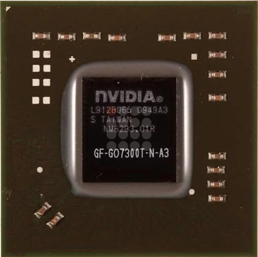 BGA CHIP NVIDIA GEFORCE GF GO7300 GO7300T GO 7300 7300T B N A3 BRAND NEW | GARANTIE