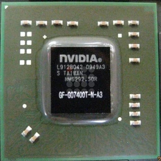 BGA CHIP NVIDIA GF GO7400T N A3 BRAND NEW | GARANTIE
