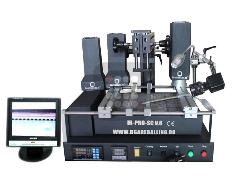 STATIE REWORK | REBALLING IR PRO SC V6 USB | IR | HOT AIR | CHX TUBE | GERMAN ELSTEIN PREHEAT | CCD VISION | CONFIGURABILA | 3 ANI GARANTIE
