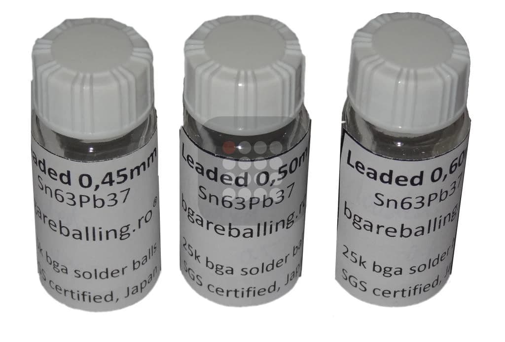 SET MIC 3 X 25K BILE BGA REBALLING CU PLUMB | LEADED | CERTIFICATE SGS | DIMENSIUNILE UZUALE