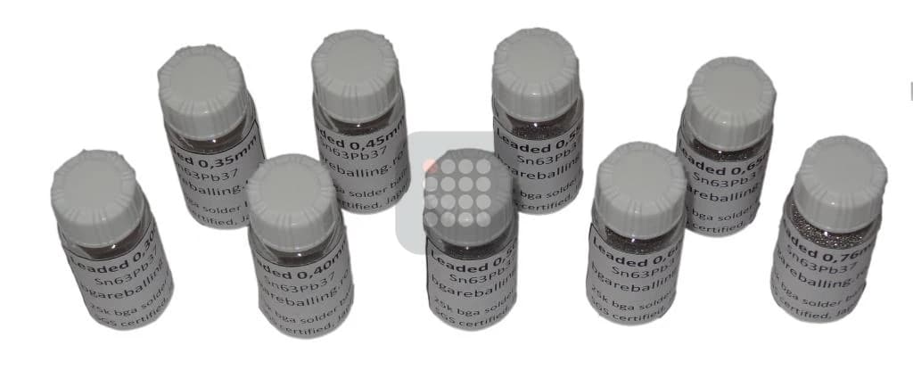 SET MEDIU 10 X 25K BILE BGA REBALLING CU PLUMB | LEADED | CERTIFICATE SGS | TOATE DIMENSIUNILE