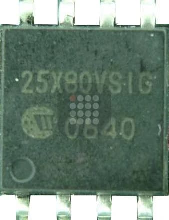 WINBOND 25X80SIG 25X80VSIG SPI FLASH BIOS