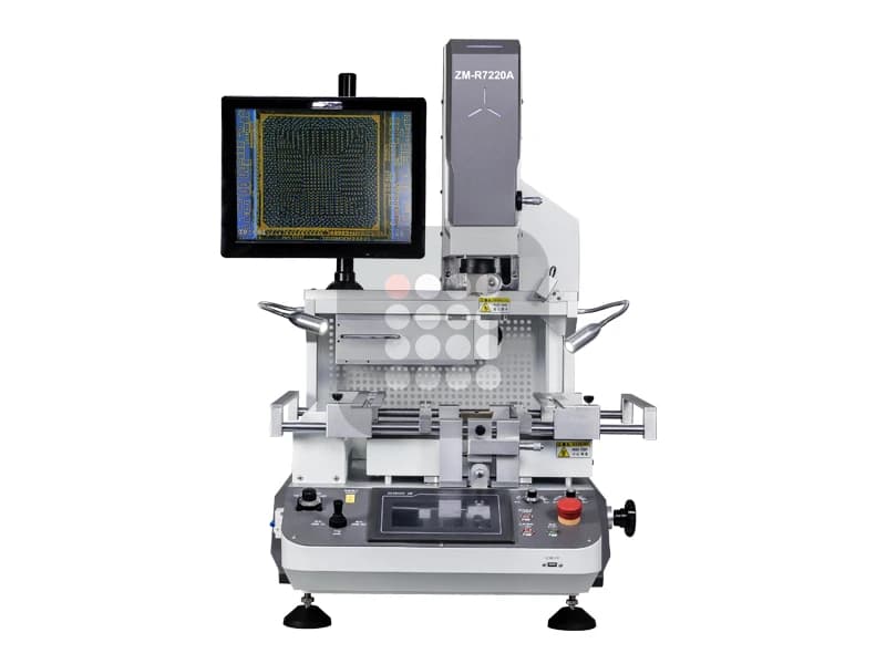 STATIE REWORK | REBALLING AUTOMATA ZHUOMAO ZM-R7220A IR | HOT AIR | 3 ANI GARANTIE