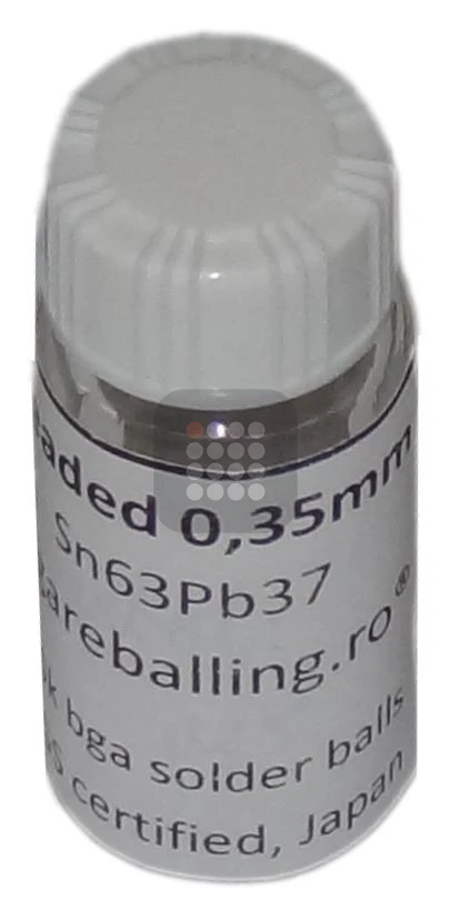 BILE BGA LEADED | CU PLUMB | SN63PB37 SGS CERTIFIED 0.35MM 25K | UZ PROFESIONAL