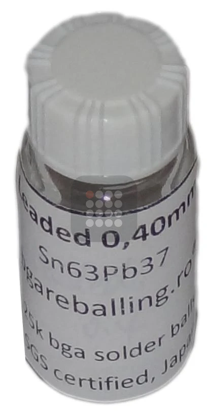 BILE BGA LEADED | CU PLUMB | SN63PB37 SGS CERTIFIED 0.40MM 25K | UZ PROFESIONAL