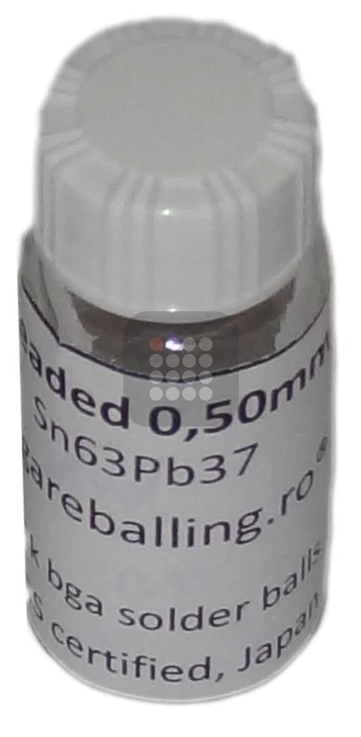 BILE BGA LEADED | CU PLUMB | SN63PB37 SGS CERTIFIED 0.50MM 25K | UZ PROFESIONAL