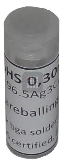 BILE BGA ROHS | FARA PLUMB | SN96 AG3 CU05 SGS CERTIFIED 0.30MM 25K | UZ PROFESIONAL