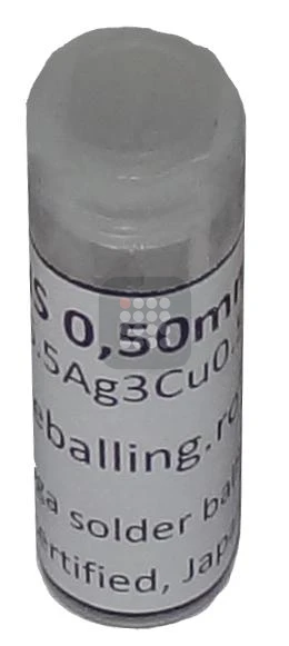 BILE BGA ROHS | FARA PLUMB | SN96 AG3 CU05 SGS CERTIFIED 0.50MM 25K | UZ PROFESIONAL