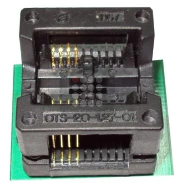 ADAPTOR PENTRU PROGRAMATOR DE MEMORIE | SOP8 TO DIP8 200MIL