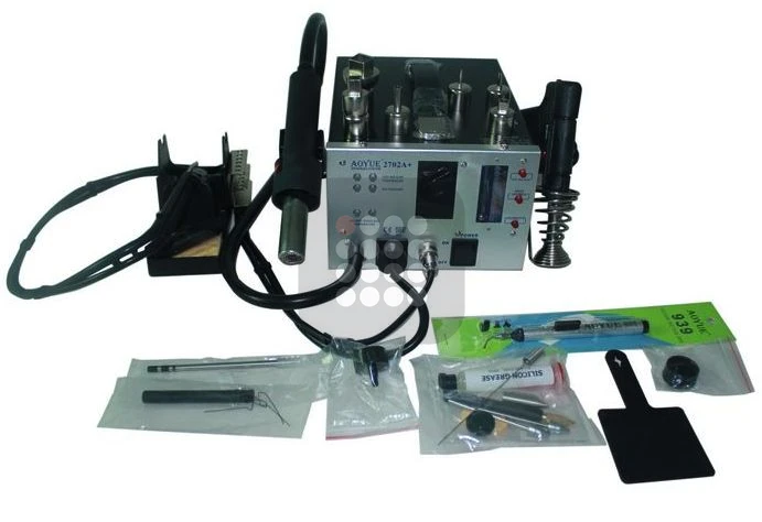 STATIE LIPIT AOYUE 2702A+ SMD SMT REPAIRING SYSTEM SOLDERING  STATION CU SMOKE ABSORBER