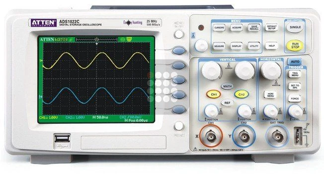 OSCILOSCOP DIGITAL ATTEN INSTRUMENTS ADS1022C 25MHZ