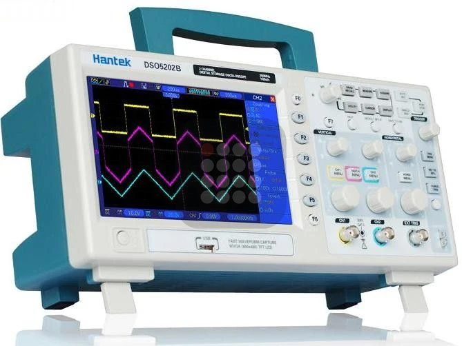 OSCILOSCOP DIGITAL HANTEK DSO5202B | 200MHZ 1GS | LCD 7 INCH