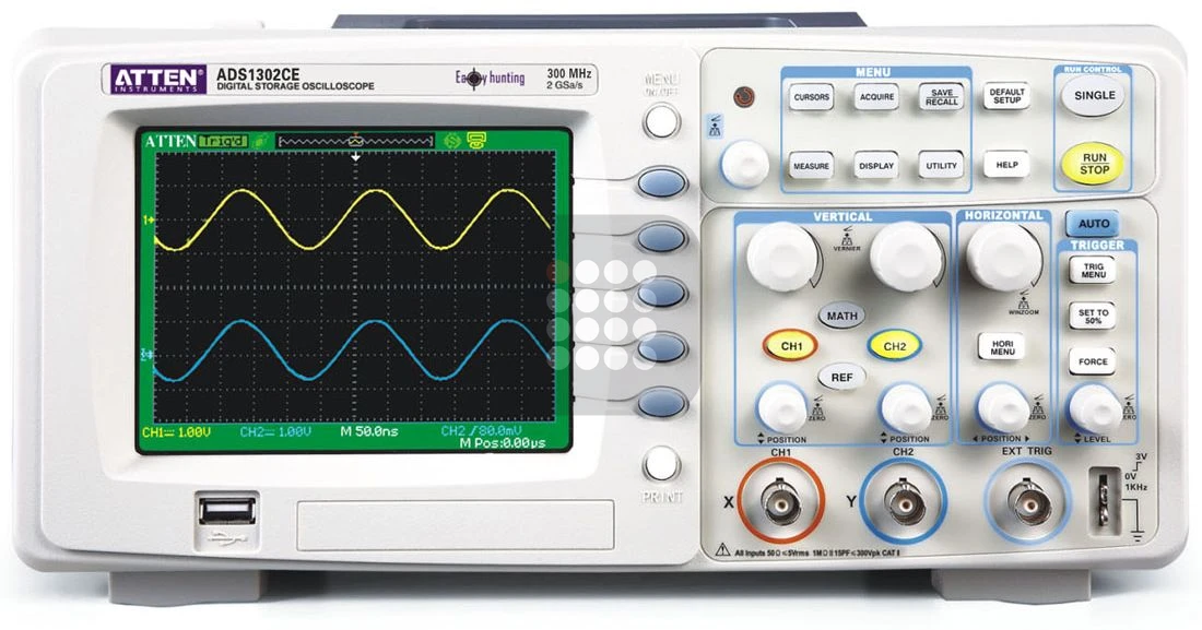 OSCILOSCOP DIGITAL ATTEN INSTRUMENTS | ADS1202CE  | 200MHZ 2 GSAS