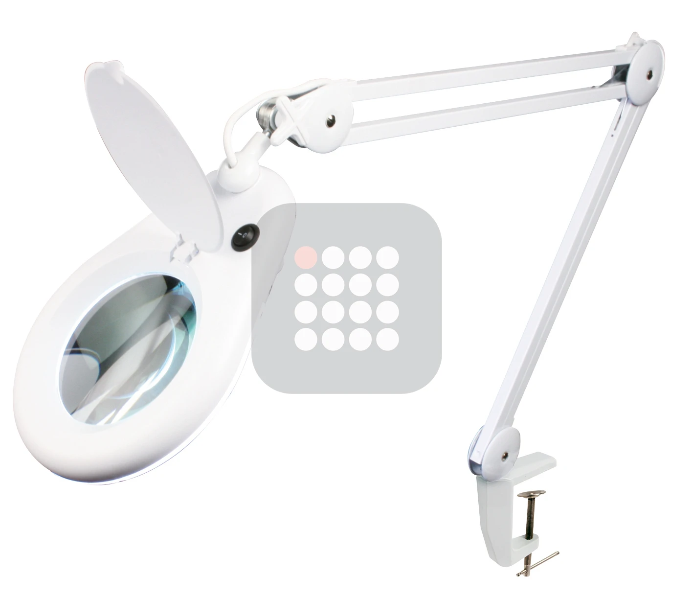 LAMPA CU NEON 22W LUPA SI BRAT MOBIL