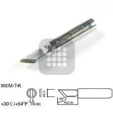 VARF CUTTER CUPRU PUR PENTRU STATII LIPIT | SOLDER IRON TIPS | 900M T K